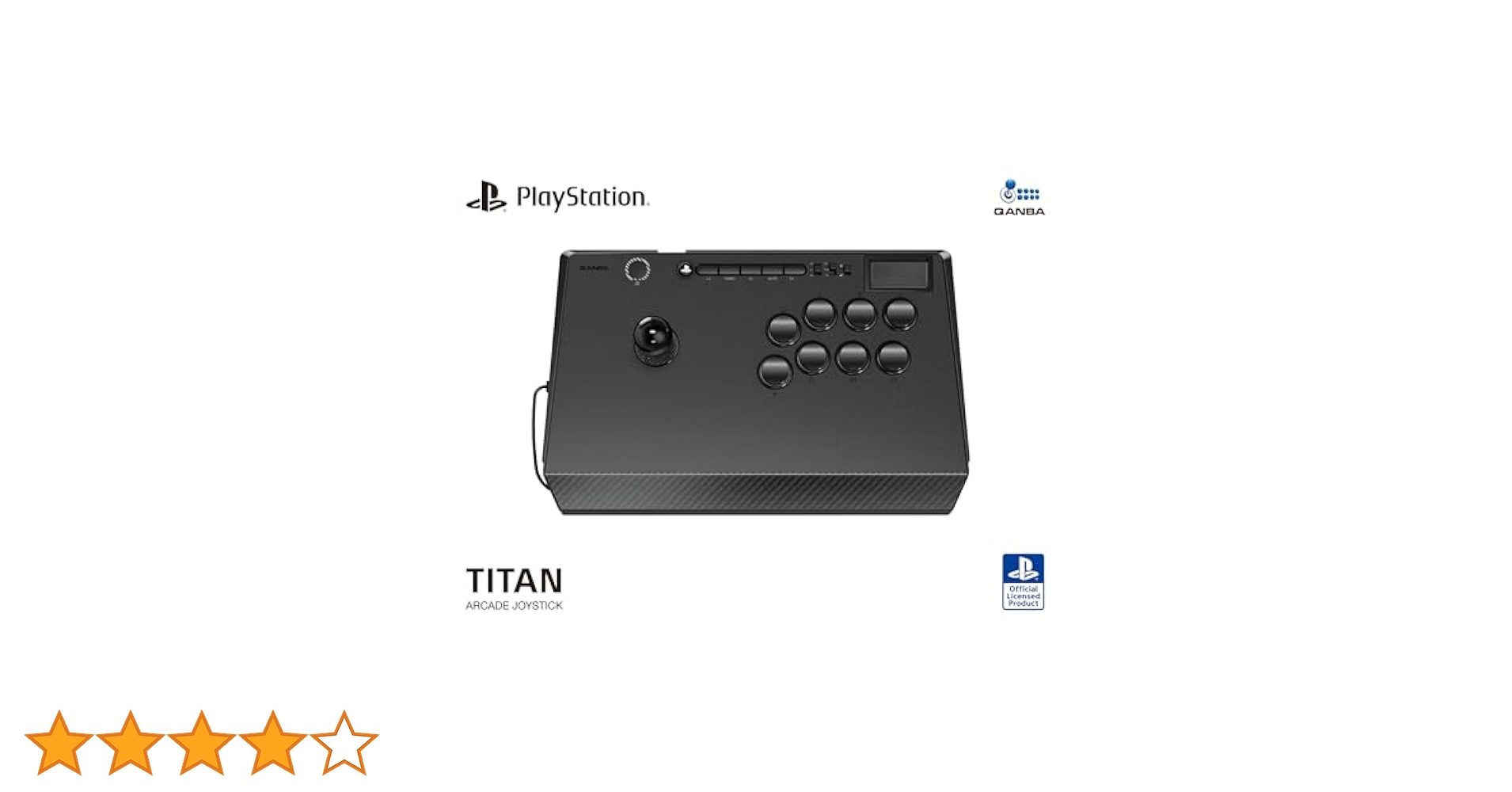Qanba Titan アケコン（使用は2時間程度） Amazon.co.jp: 【ソニー公式ライセンス取得商品】 Qanba Titan